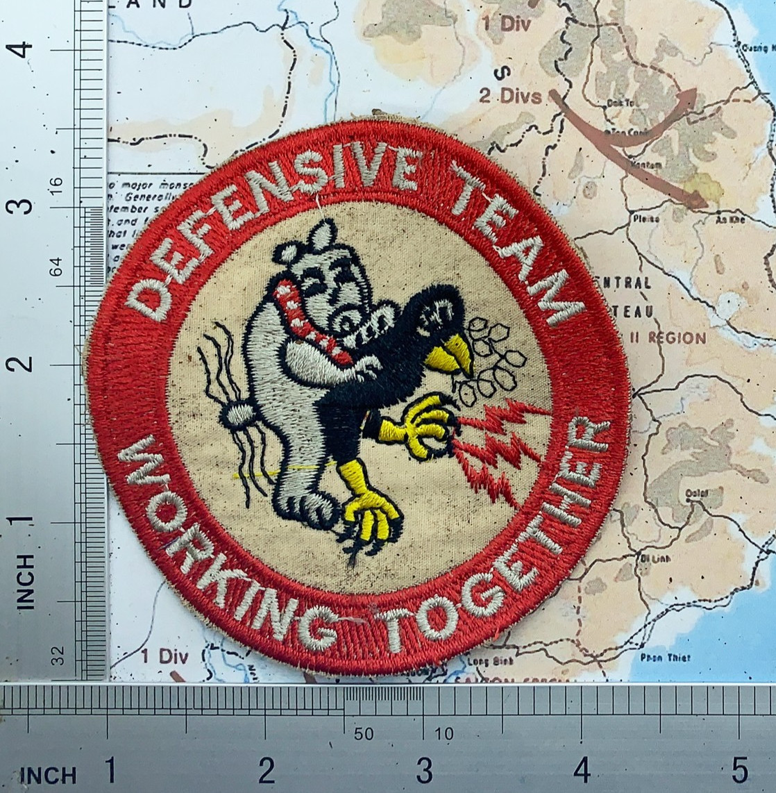 Patch , defensive team , working together , patch , p3-2