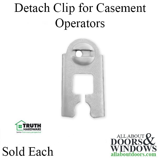 Amesbury Truth Detach Clip For Casement Operators Truth 55049 Detach Clip