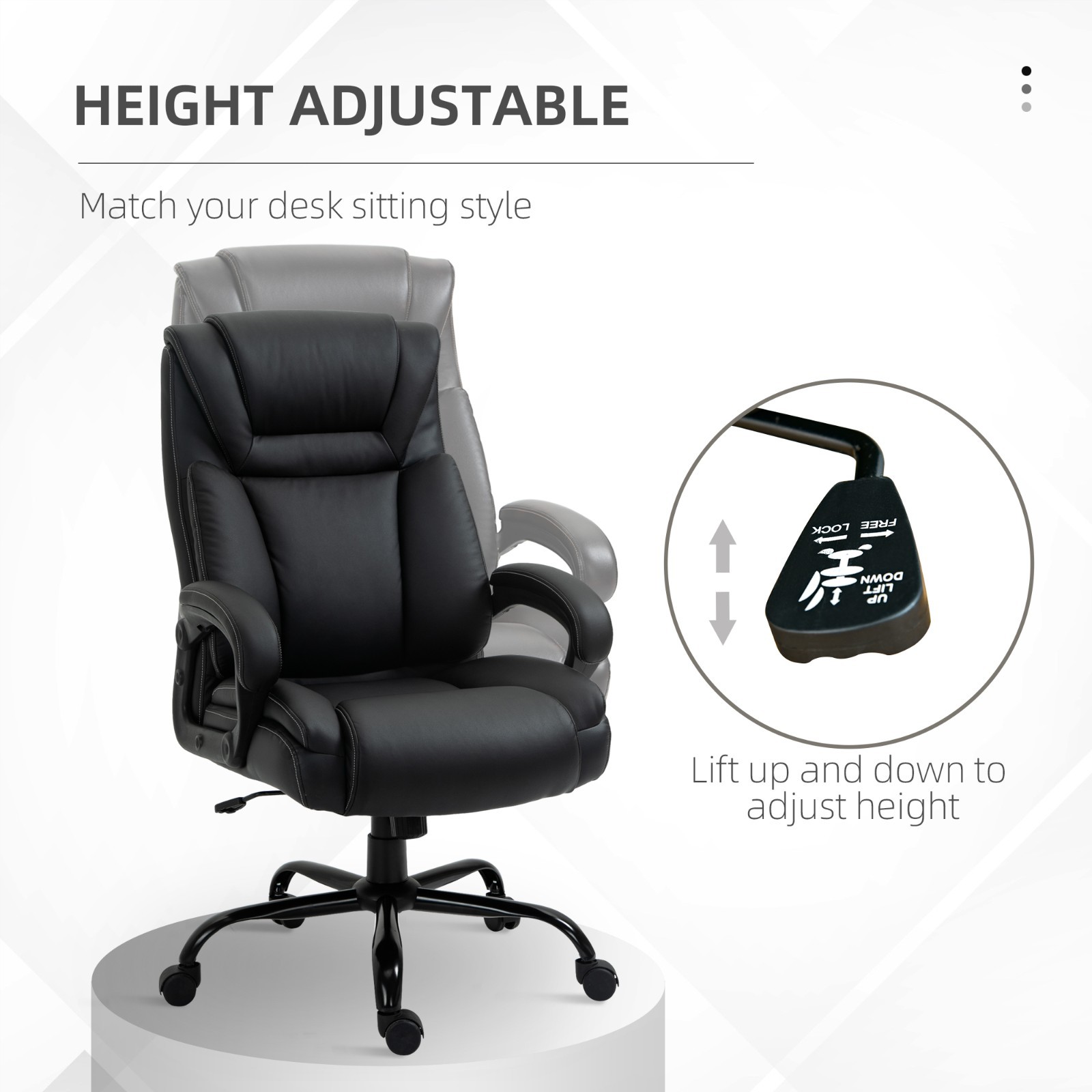 ❄️FREE SHIPPING!❄️Office/Massage/Reclining Chair w/Wheels, Thick Padding, & More