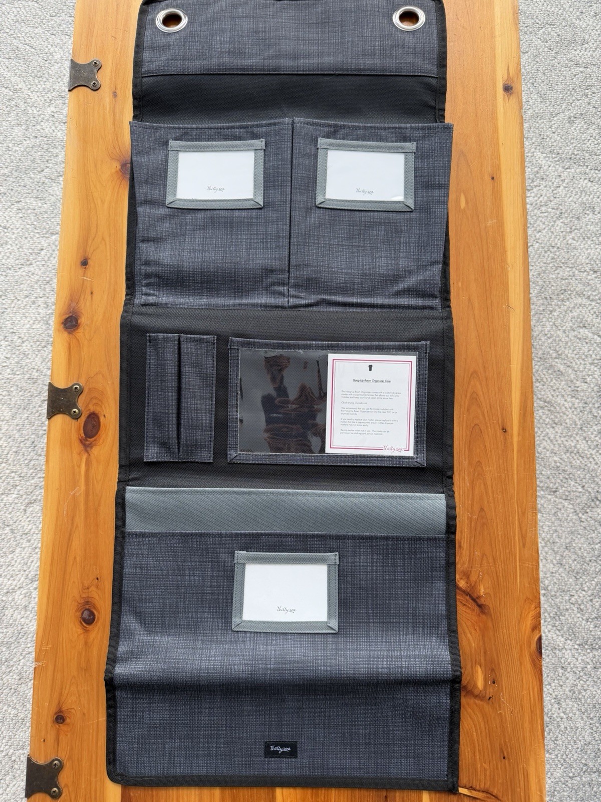 Thirty One New Black Hang Up Wall Or Door Organizer