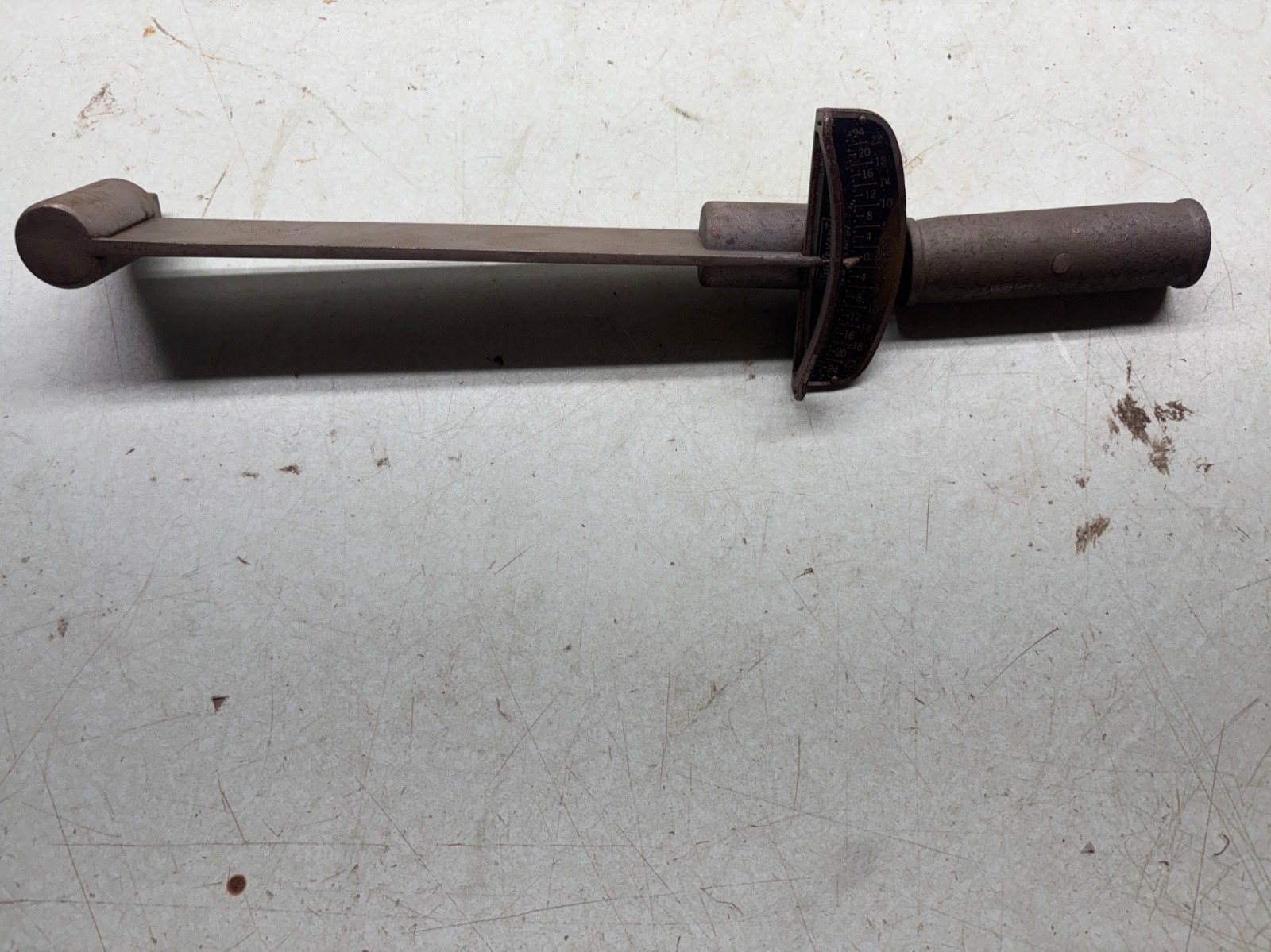 STURTEVANT RICHMONT (F-25) Inch/lb 1/2" Torque Wrench Vintage Machinist Tool