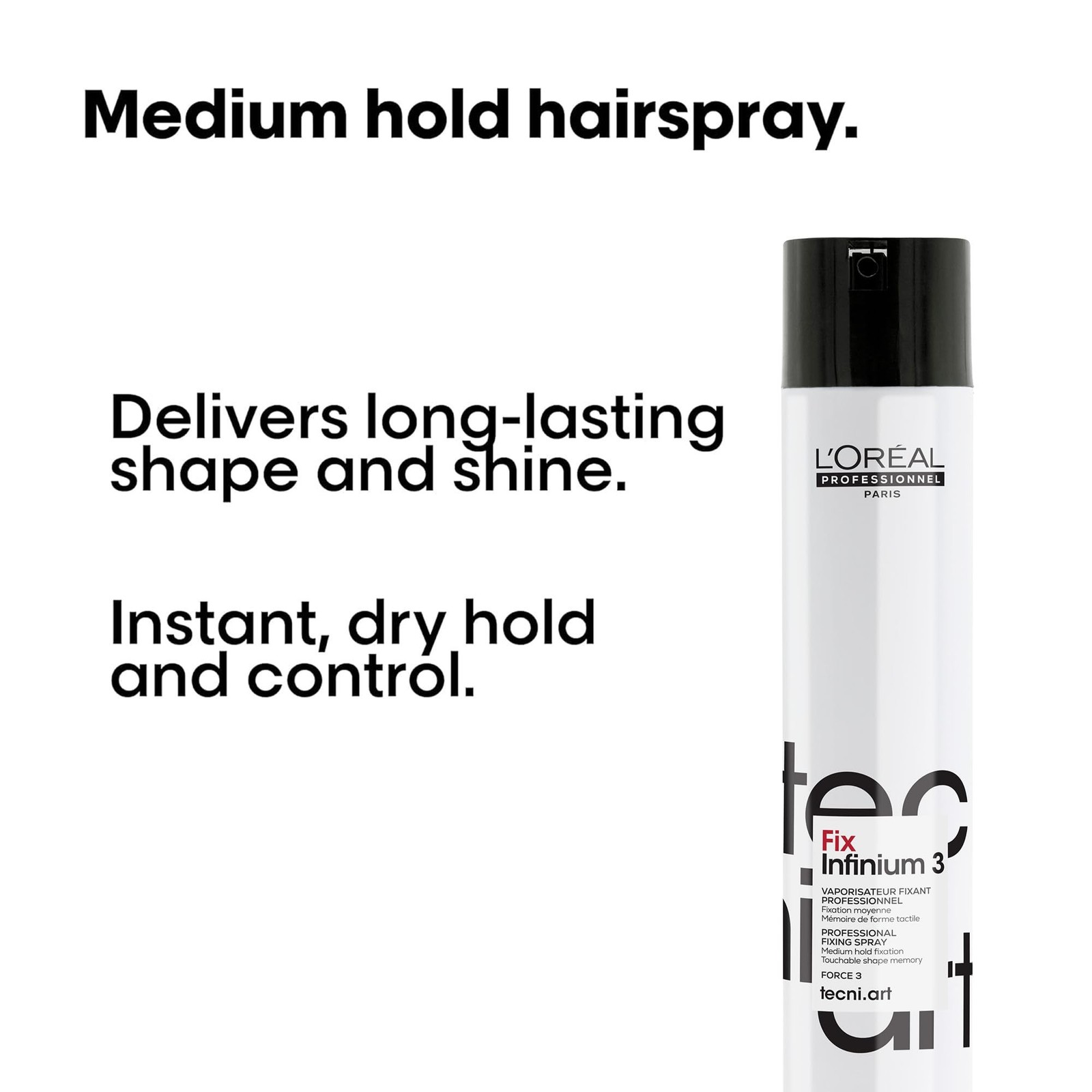 L'Oréal Professionnel Paris Fix Infinium 3 – Medium Hold