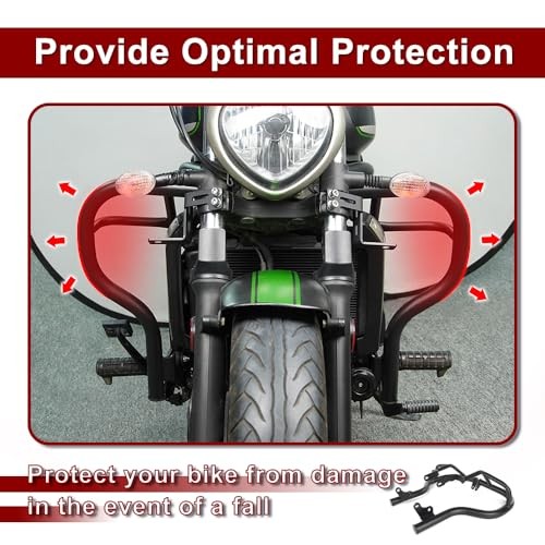 Highway Engine Guard Crash Bars Compatible with VulcanS 650 VN650 2015-2024