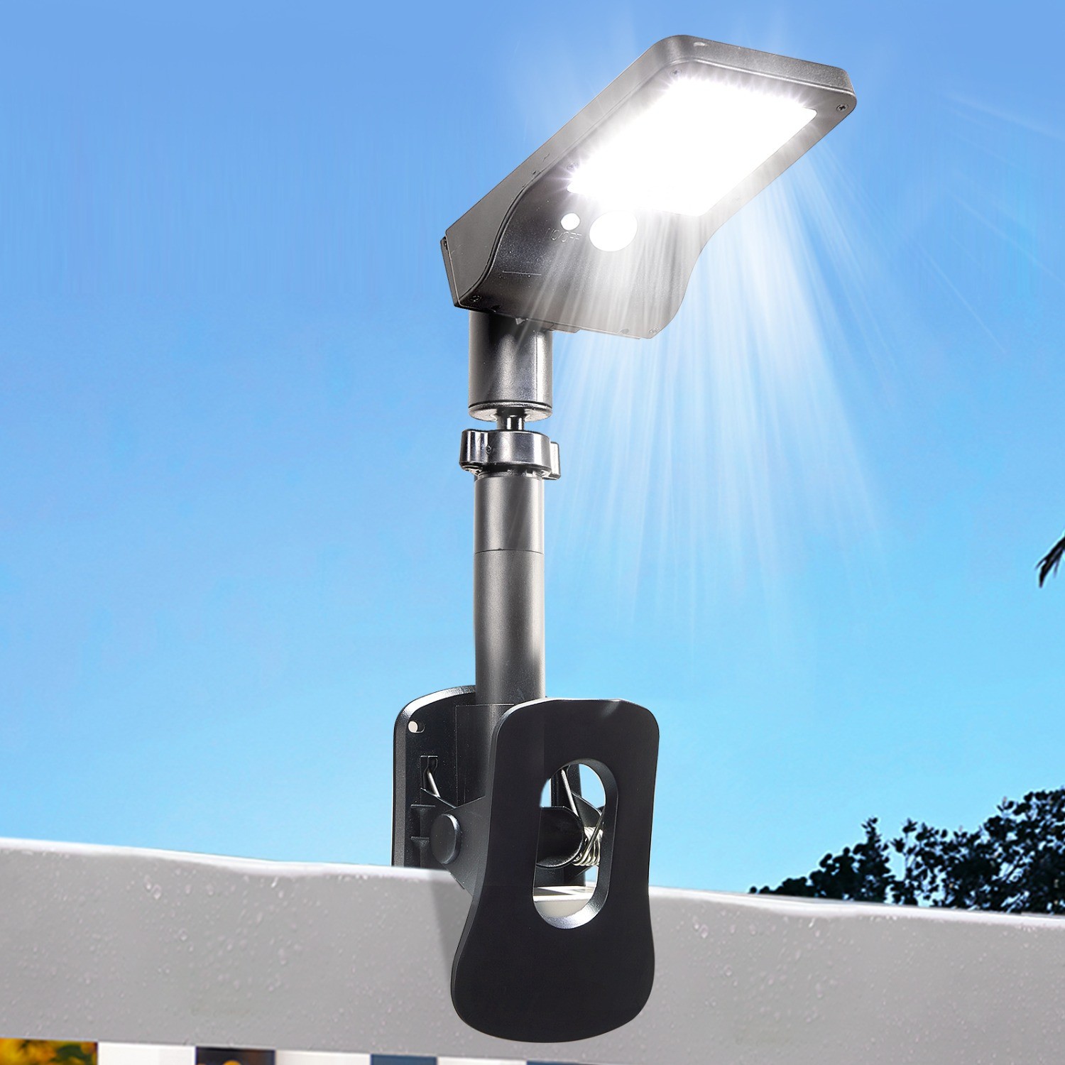 Solar Lights Outdoor Motion Sensor Dusk To Dawn Super Bright Solar Street Lights