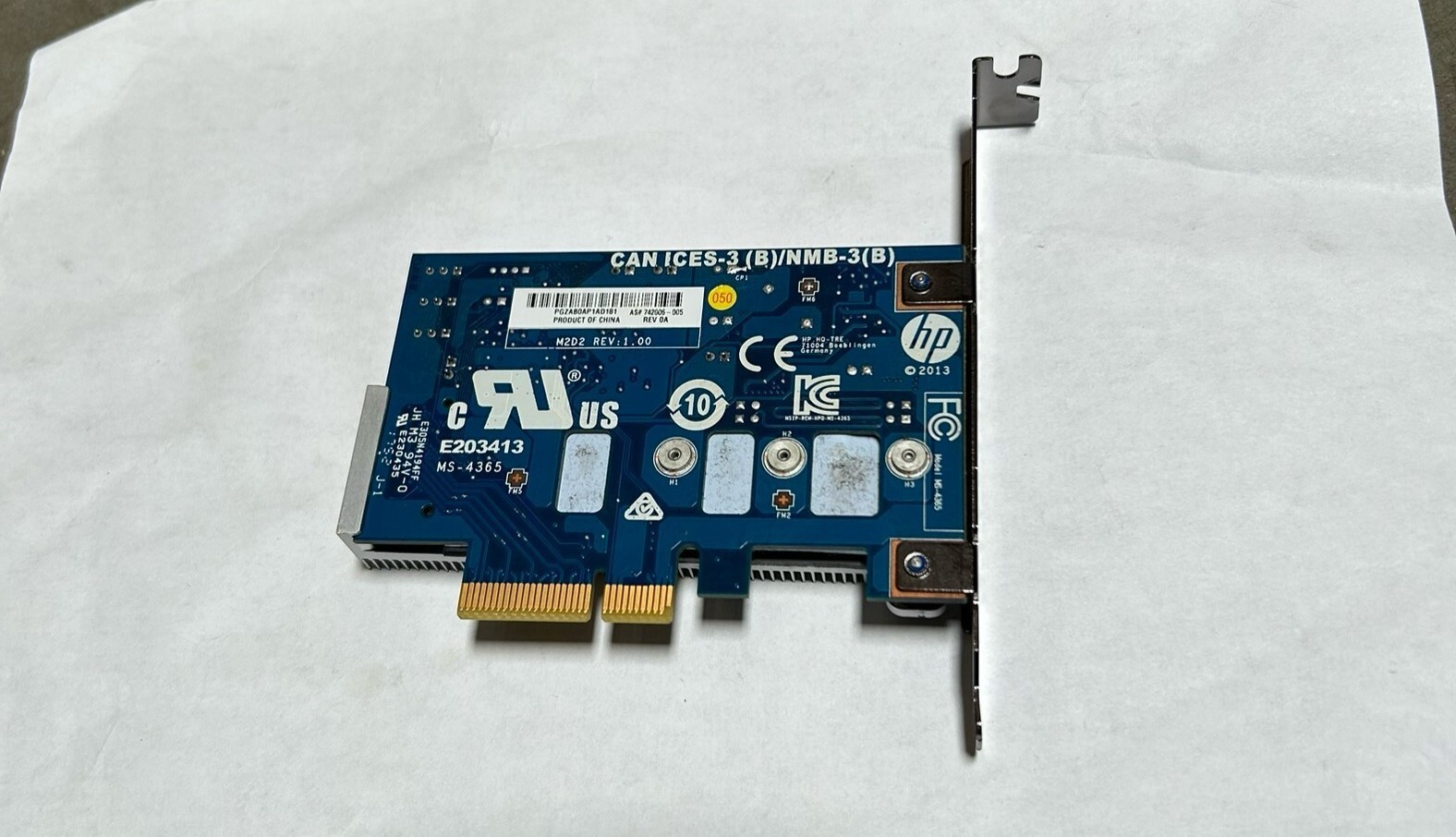 HP Z Turbo Drive G1 G2 SSD M.2 PCIE High Profile With Heatsink P/N: 742006-005
