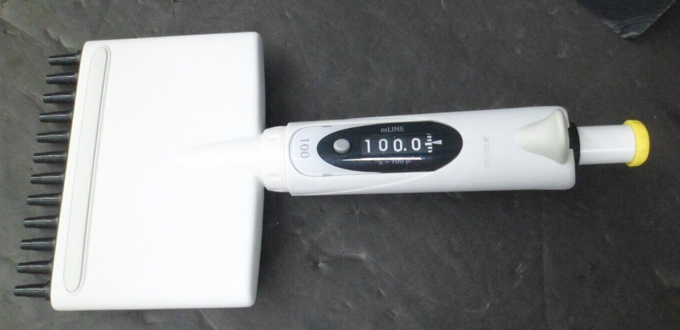 Sartorius mLine 100 5-100µl 12 Channel Manual Pipette