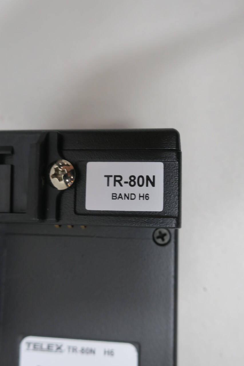 Telex TR-80N Wireless Intercom Uhf Beltpack