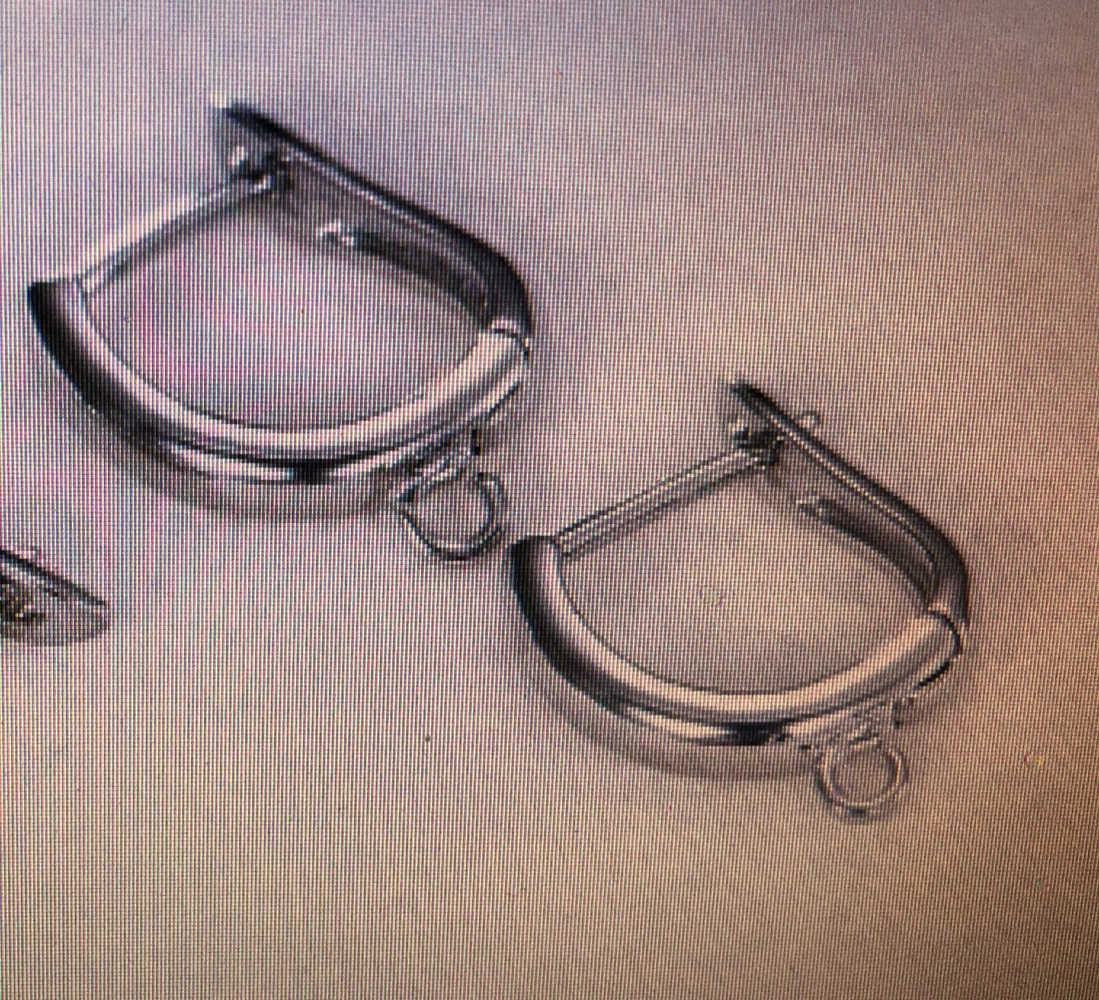6 Sterling Silver earring findings hooks Leverback