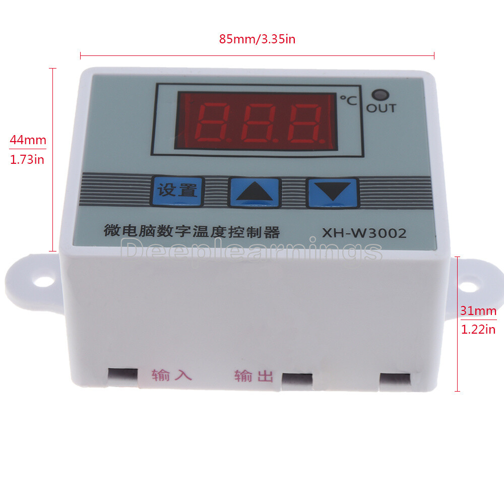 NEW AC110V-220V Digital LED Temperature Controller Microcomputer Thermostat