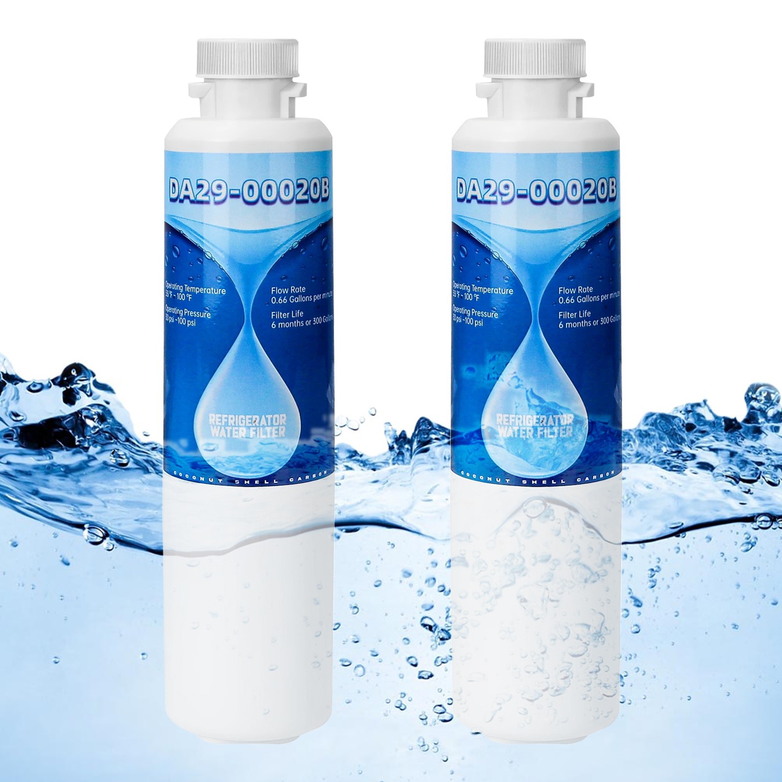 DA29-00020B water purifier  Replacement for Samsung RF263BEAESR, RS25J500DSR