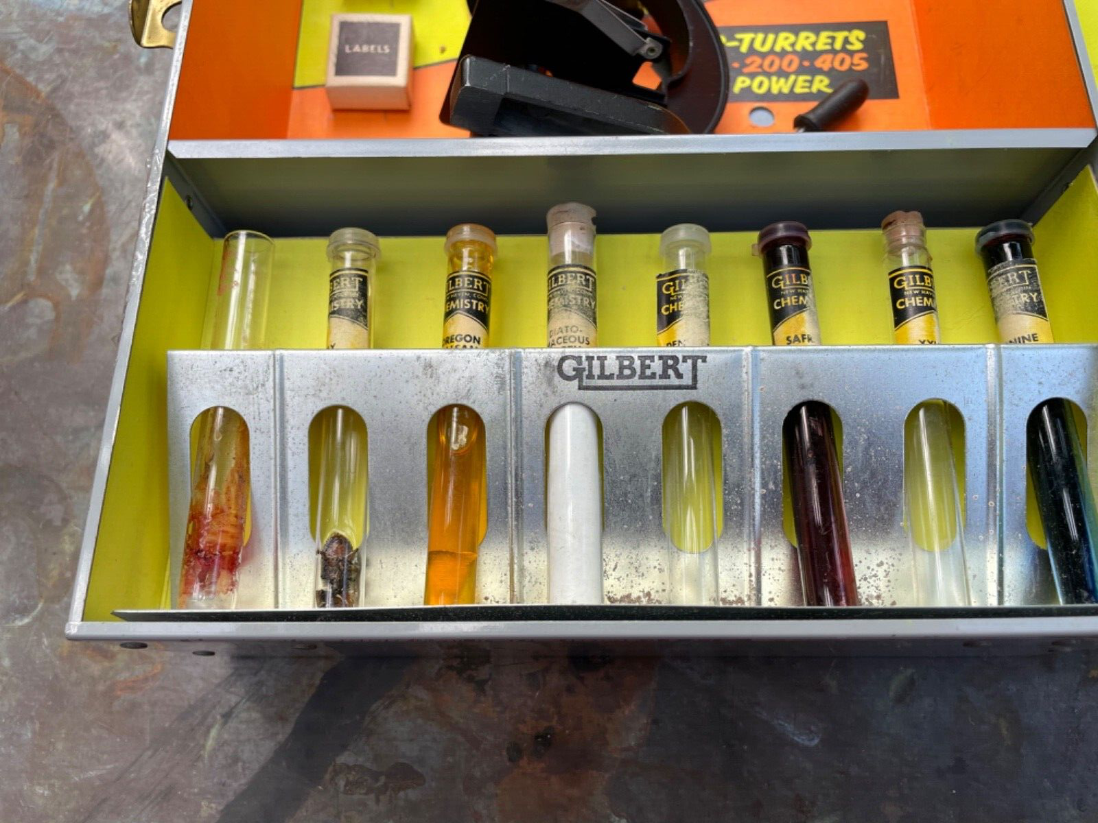 GILBERT MICROSCOPE AND LAB SET #13021