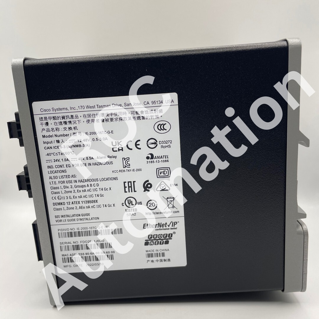 New Cisco IE-2000-16TC-G-E Industrial Ethernet Switch
