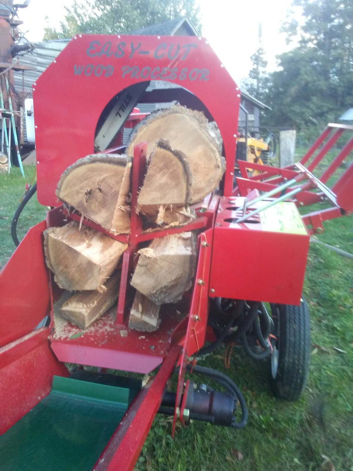 Firewood wood log ProcessorGas Fuel Valve Petcock Switch Assemb. SEE description