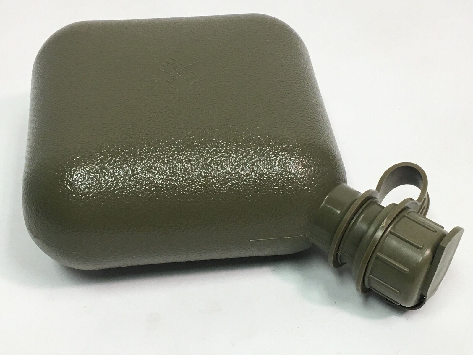 NEW US Military 2 Quart Canteen 2 Qt Collapsible M-1 NBC Chem Cap BPA Free OD