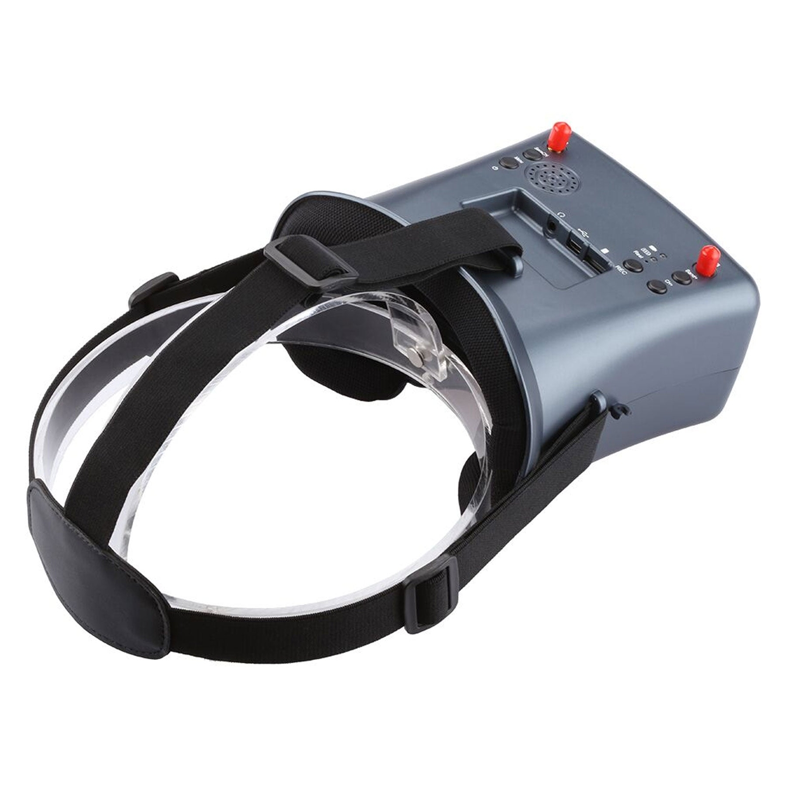 LS-008D 5.8GHz FPV Goggles 4.3" High Resolution Display Diversity Receiver Anten
