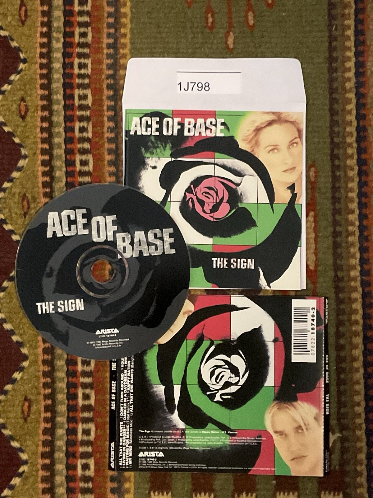 ACE of BASE The Sign CD NO CASE #1J798