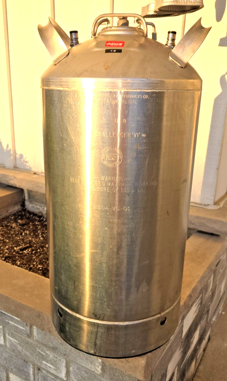 10 gallon CHAMPION VI SPARTANBURG FIRESTONE Homebrew Corny Keg FERMENTOR