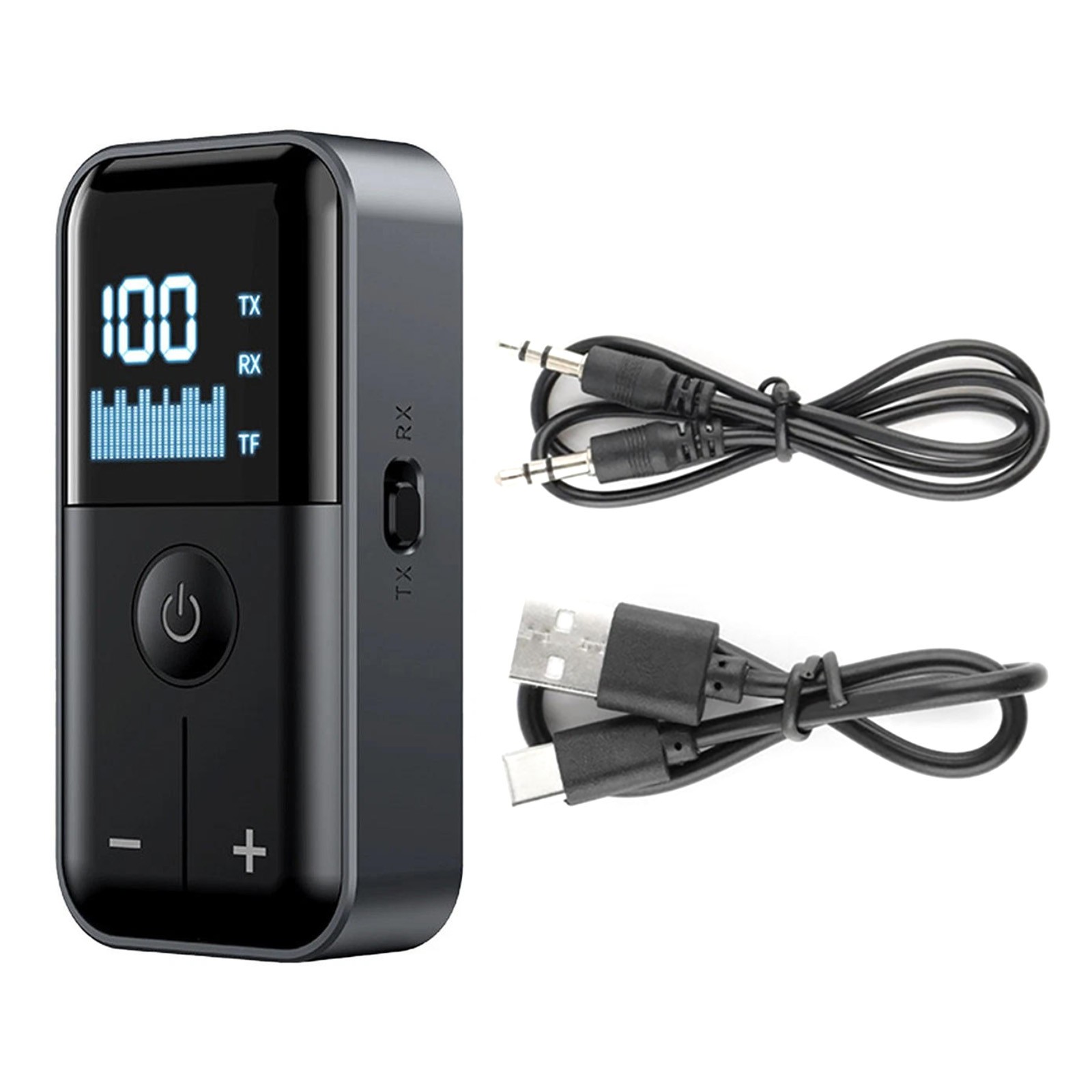 Bluetooth 5.4 Audio Adapter Wireless Receiver Transmitter for Headphone Jack