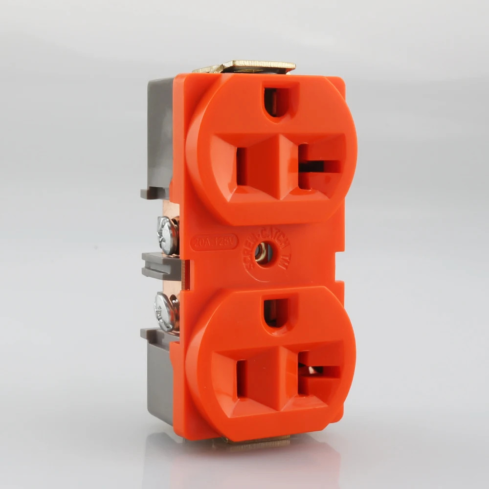 4X US AC Duplex Receptacles Wall Outlet Power Distributor US Duplex Distributor