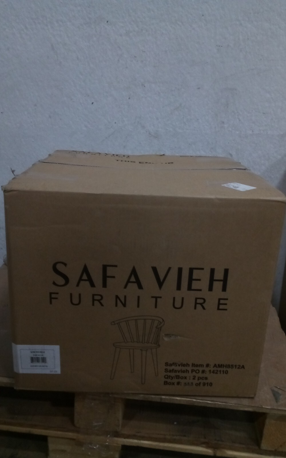 Safavieh BLANCHARD SIDE CHAIR, Reduced Price 2172725975 AMH8512A