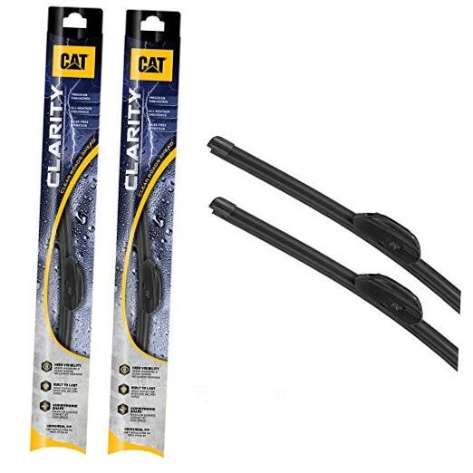 CAT Clarity Wiper Blades (2-Pack), Premium Performance 24 + 24 Inch Pair Pair