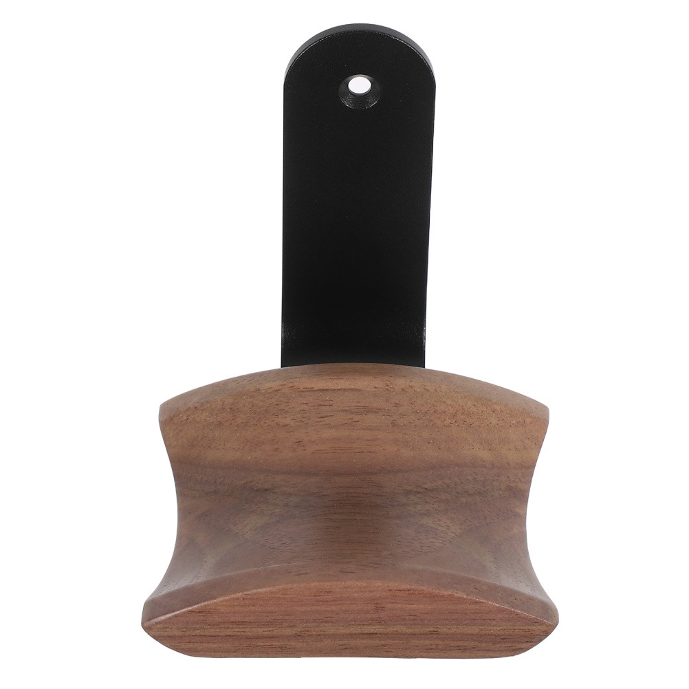 Headset Stand: Wood Headphone Wall Hanger - Space-Saving Headset Stand For