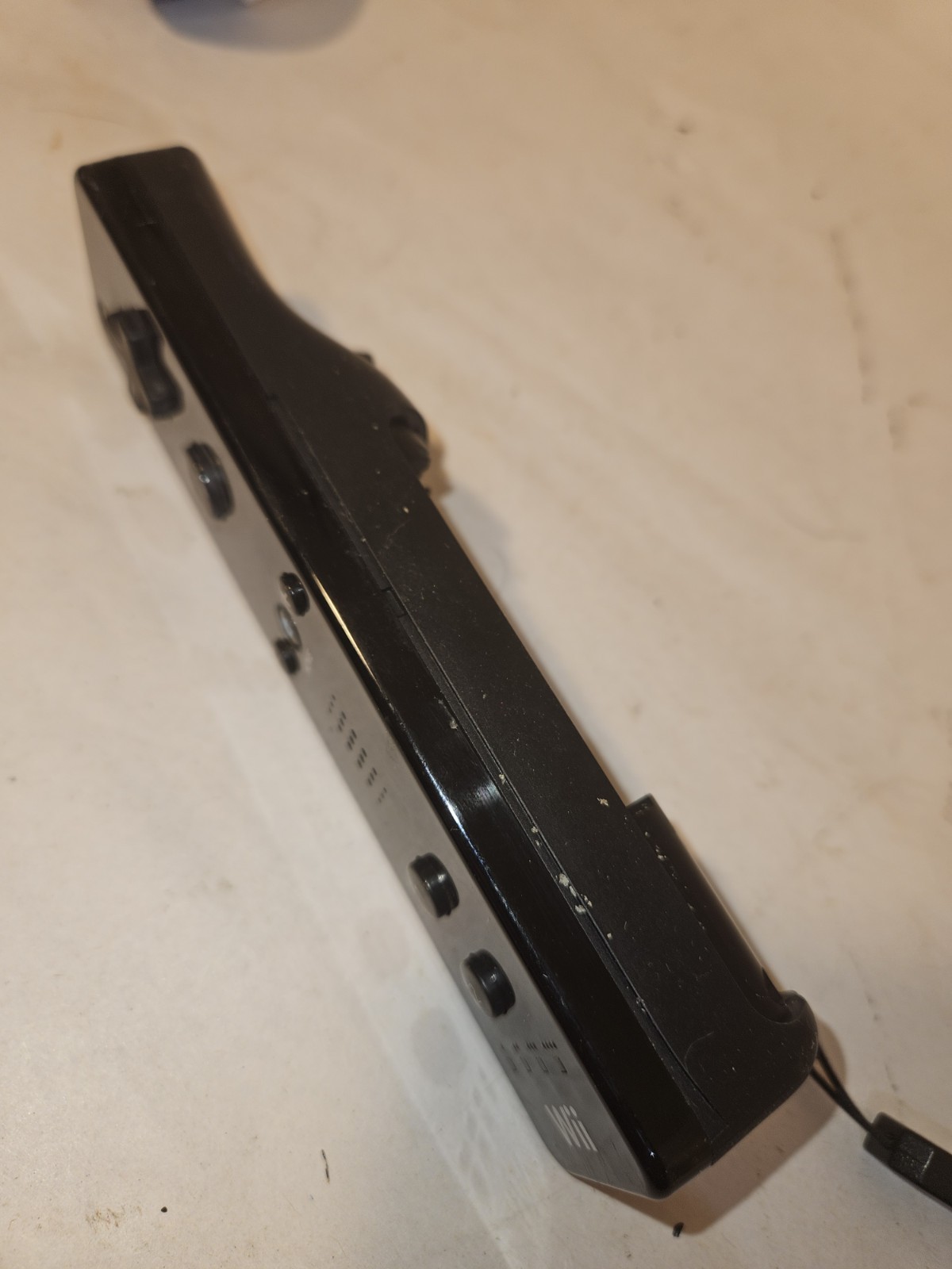 Wii Controller Black Untested RVL-003/parts