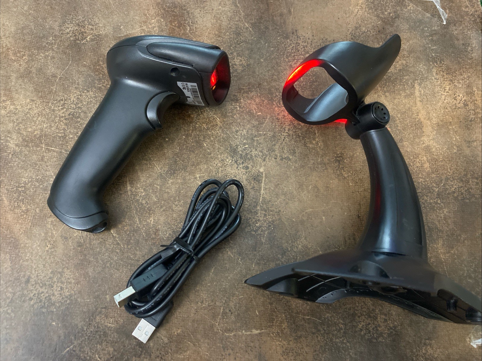 Alacrity MJ-6709CB 2.4GHz Wireless Bluetooth Barcode Scanner 1D USB