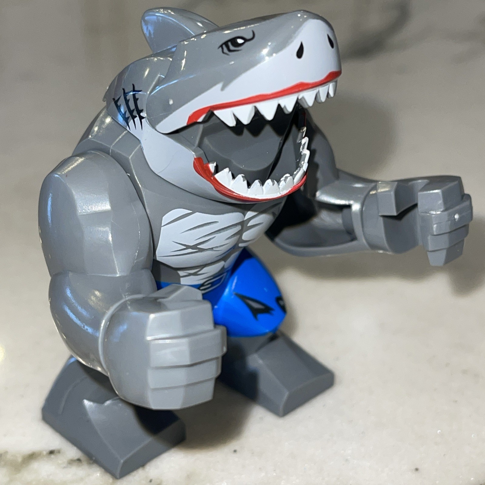 King Shark Dc Suicide Squad, Pumped Up And Ripped ￼