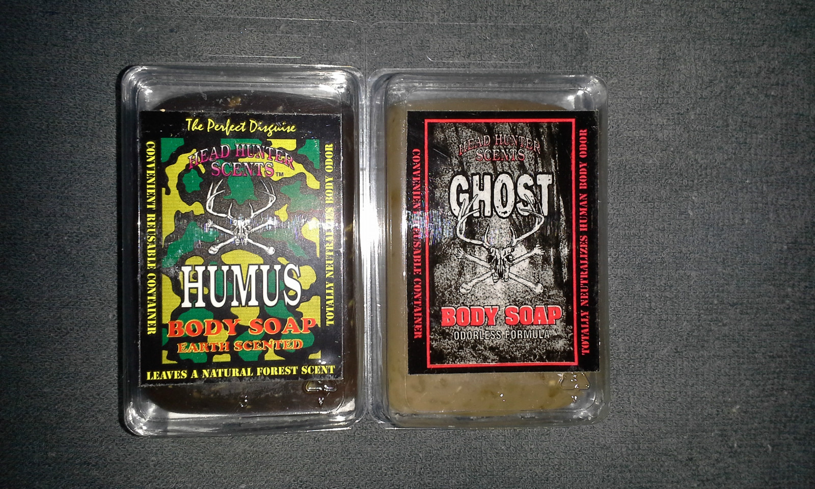 Head Hunters Ghost and Humus bath soap