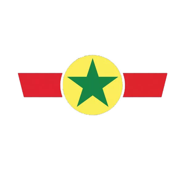 Senegalese Air Force Roundel Sticker Decal