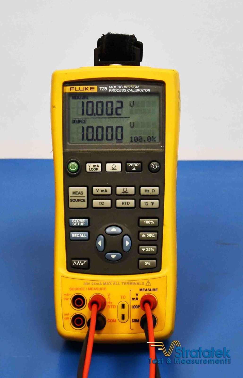 Fluke 725 Multifunction Process Calibrator - NIST Calibrated with Data