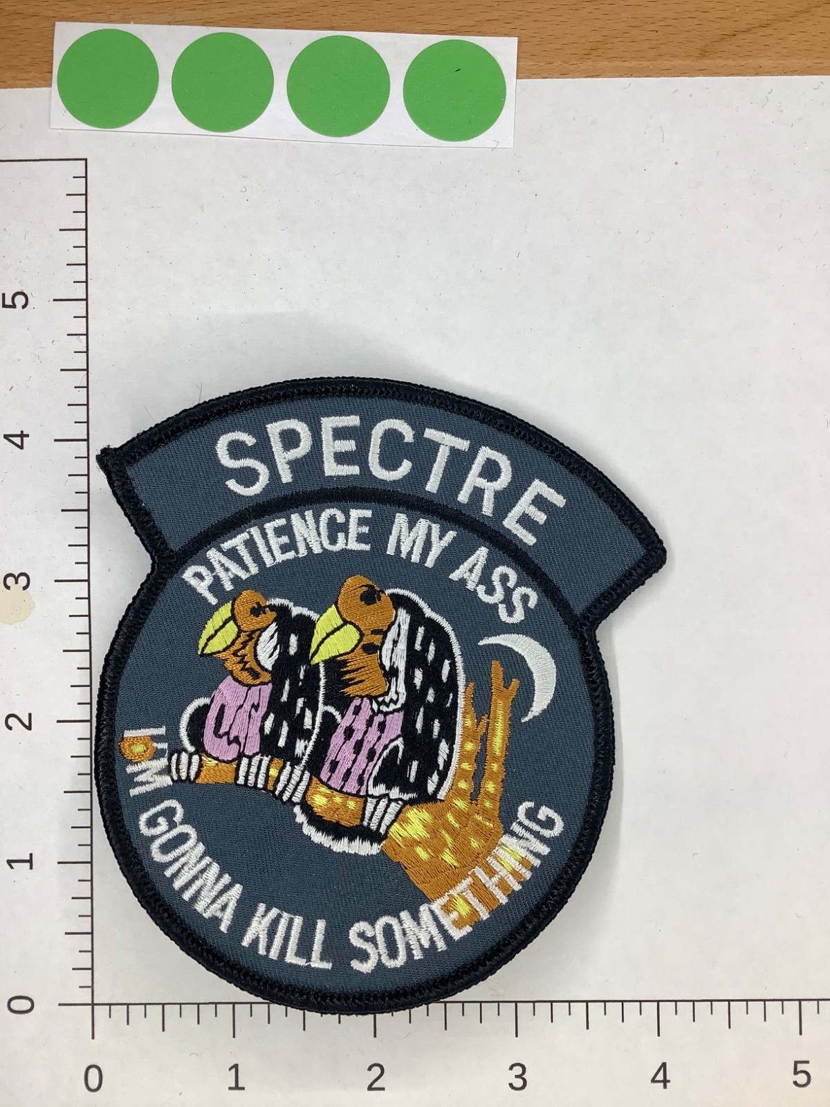 USAF SPECTRE GUNSHIP SQUADRON  PATCH