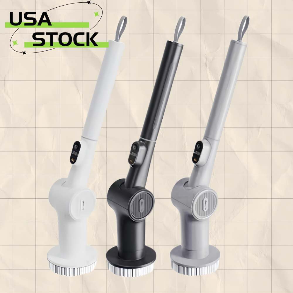 Electric Power Brush with 8 Cleaning Heads OR Extra Replacement Heads