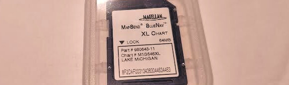Magellan Mapsend BlueNav XL Chart - Lake Ontario M1G648XL 980643-13 SD Card