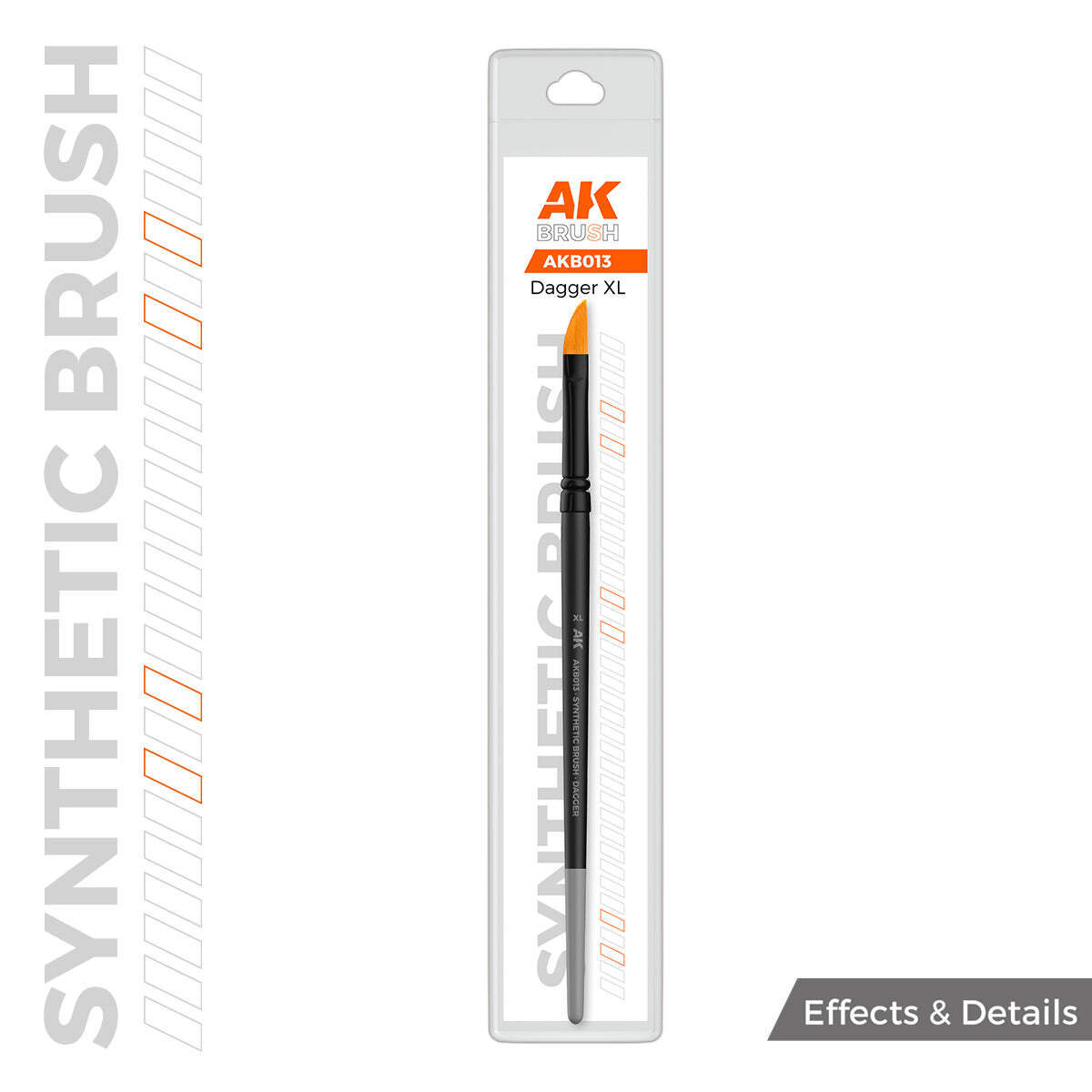 AK Interactive Synthetic Brush Dagger XL