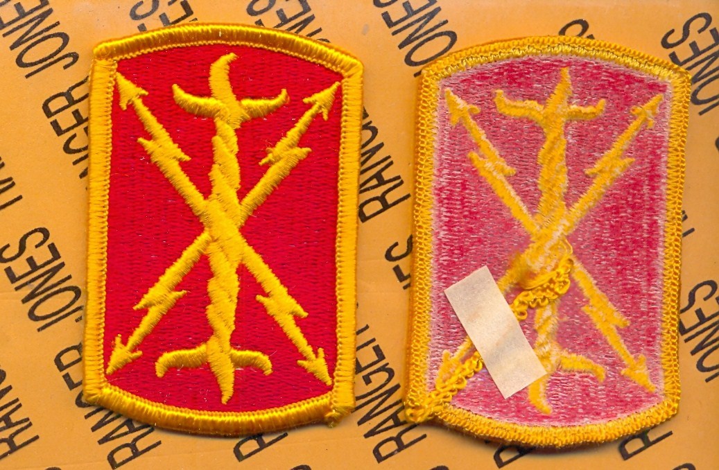 US ARMY 17th Field Artillery Brigade FA Dress uniform patch