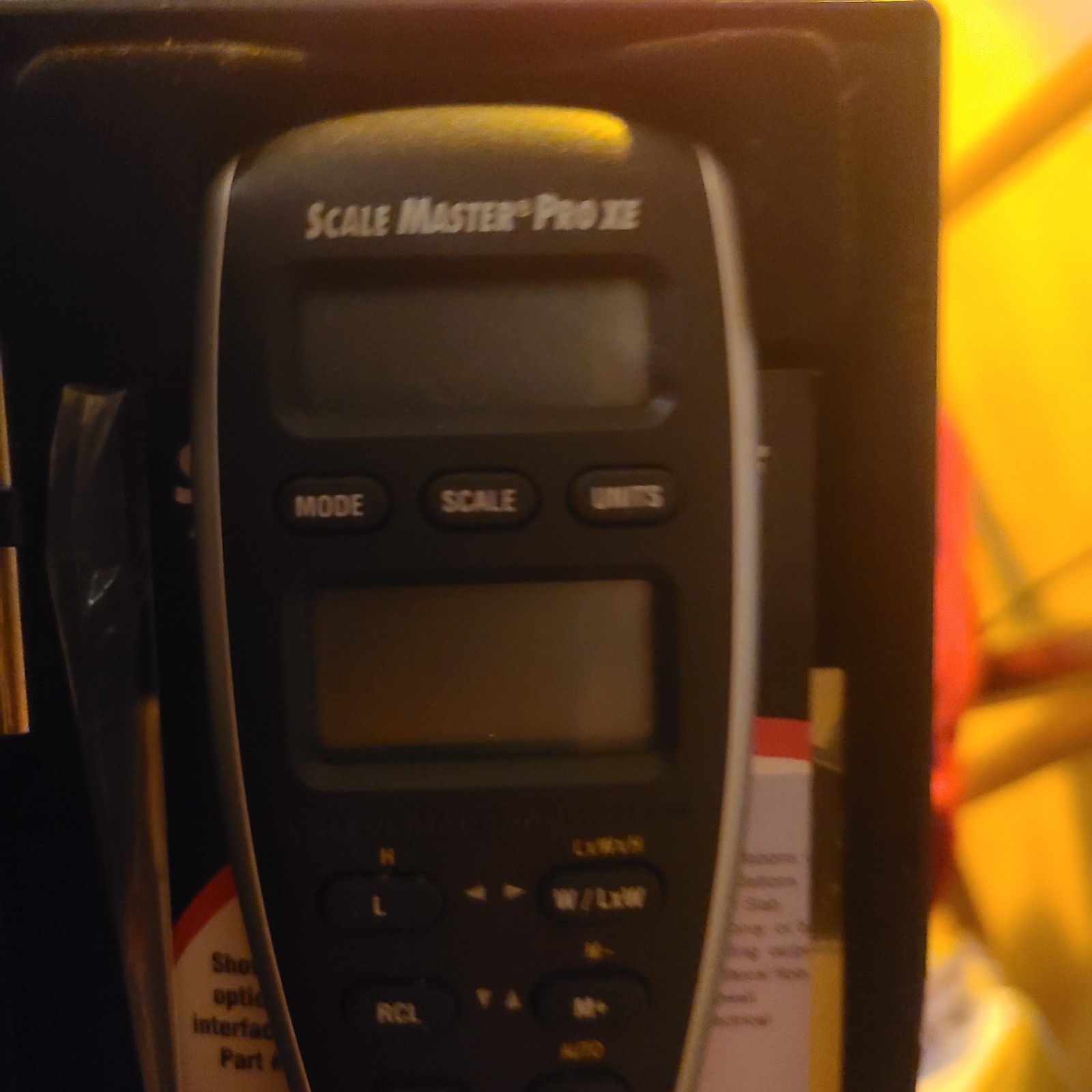 Calculated Industries Scale Master Pro XE 6135 Digital Plan Measure w/ Case &...