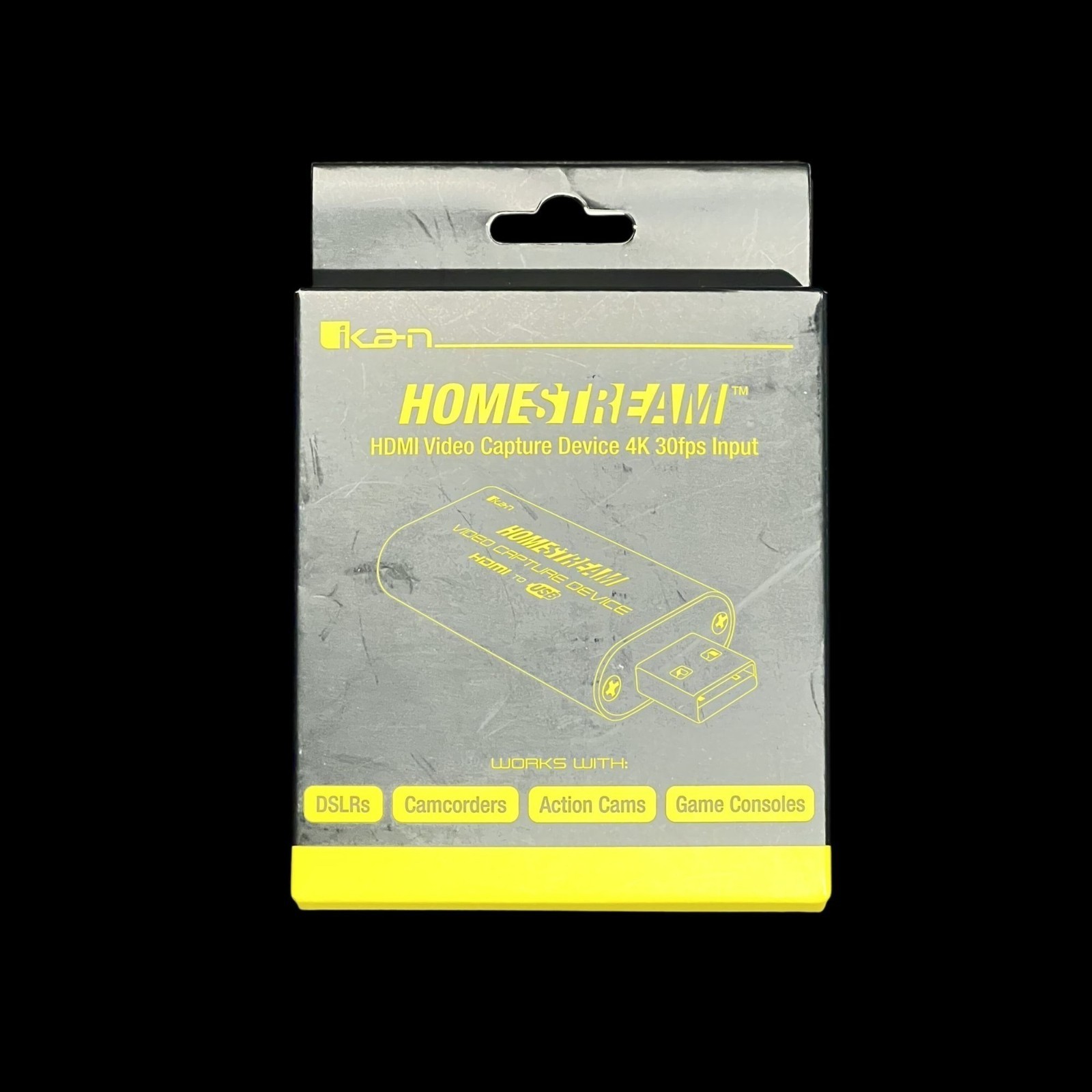 HOMESTIR H1 HDMI Video Capture Device 4K Input 1080p USB Factory Sealed
