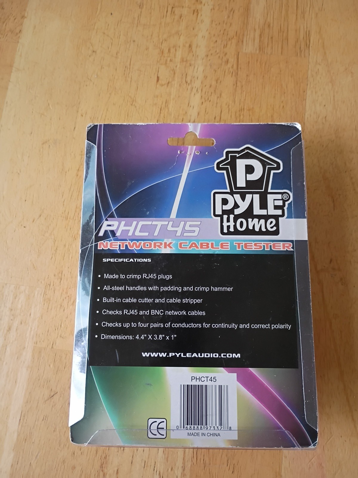 Pyle Home PHCT45 Network Cable Tester Power Supply Tester