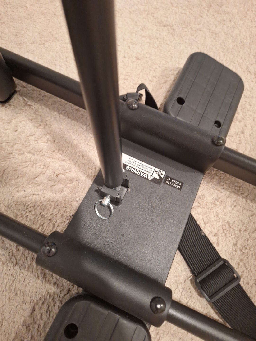 The DB Method Home Squat Exercise Machine w/Manual & Cell Phone Holder Excellent