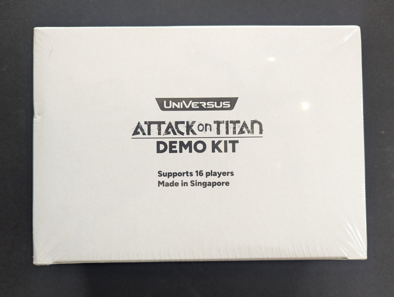 UniVersus Attack on Titan Demo Kit NEW & SEALED free shipping