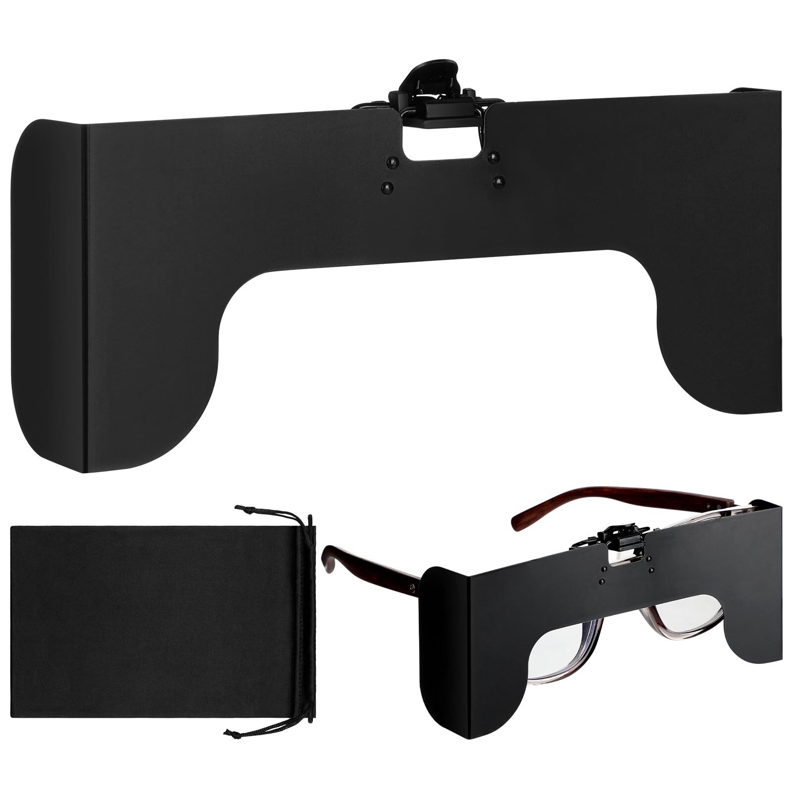 1 Pcs View Limiting Device Clip On Cloud-Overs Visors Attaches View Limiting ...