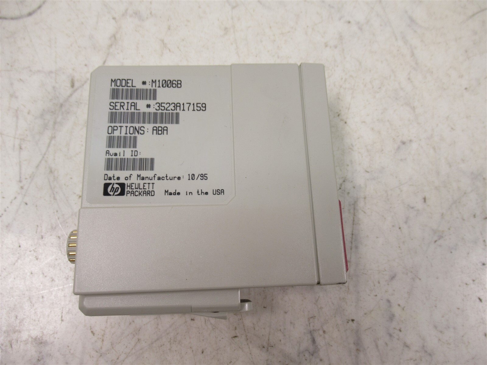 Hewlett Packard HP M1006B Plug In Module Option ABA Installed