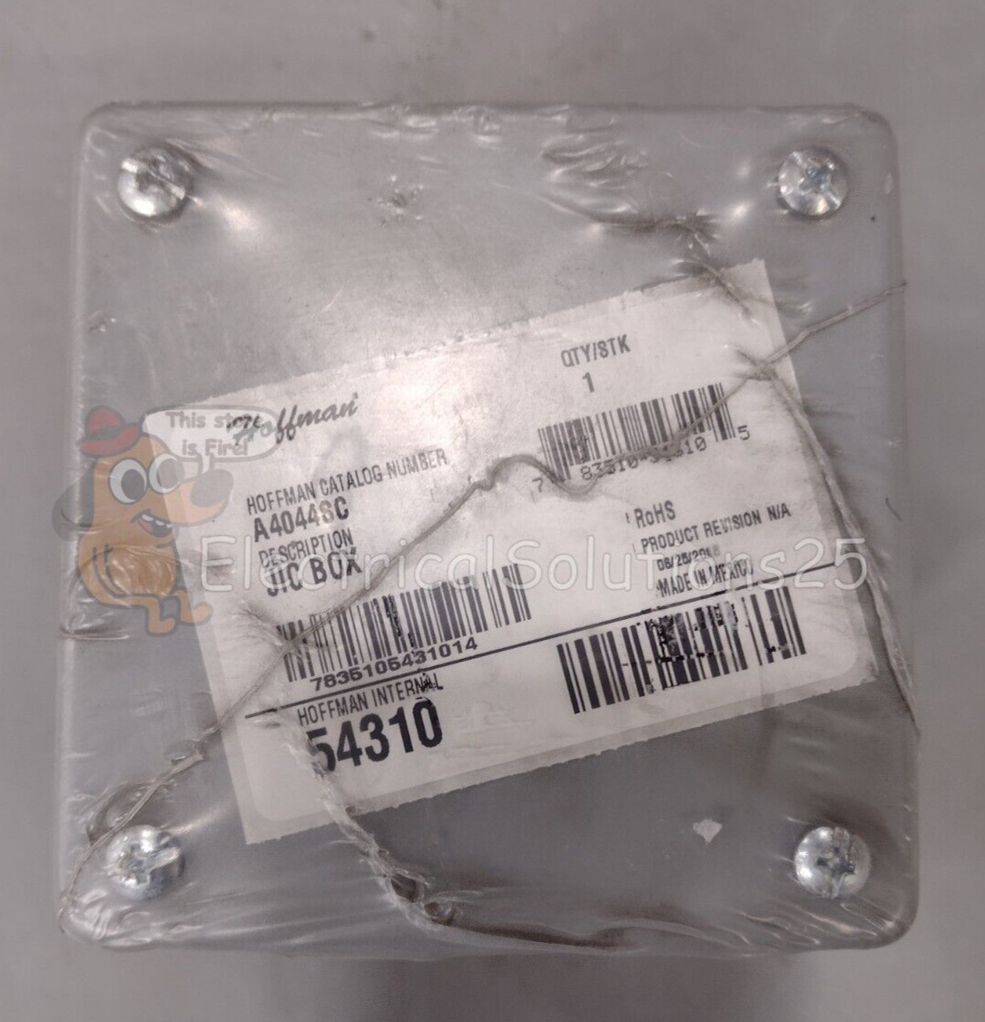 NEW HOFFMAN A4044SC SCREW COVER ENCLOSURE FREE SHIPPING