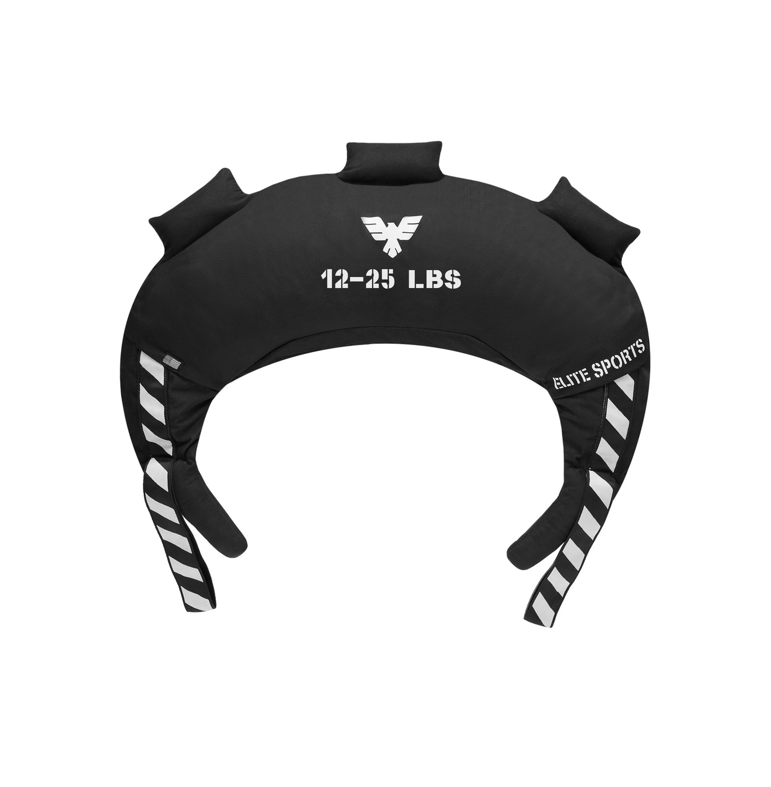 Bulgarian Canvas Bag Fitness Canvas MMA Gym Cross Training Sandbag (Black, 25...