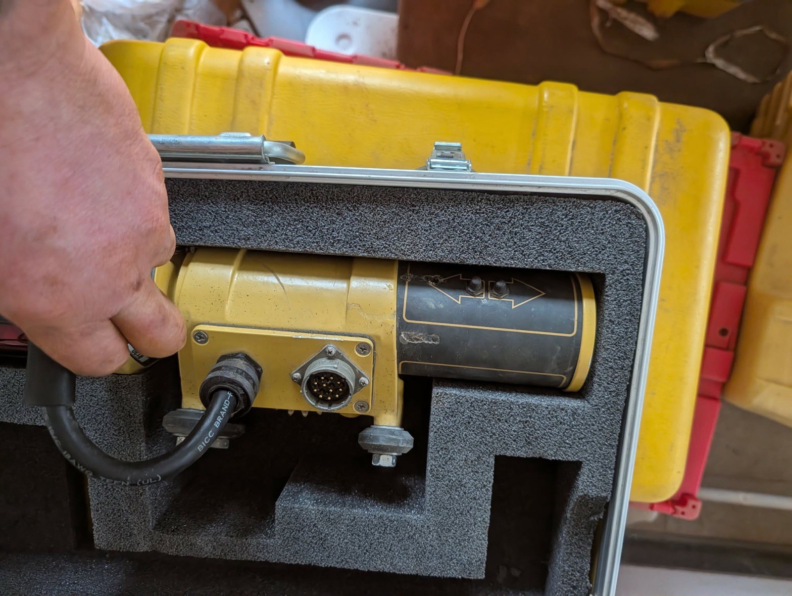 Topcon 9130 Laser Receiver 9220 Complete Kit ,Hard Case-Grade Accuracy System