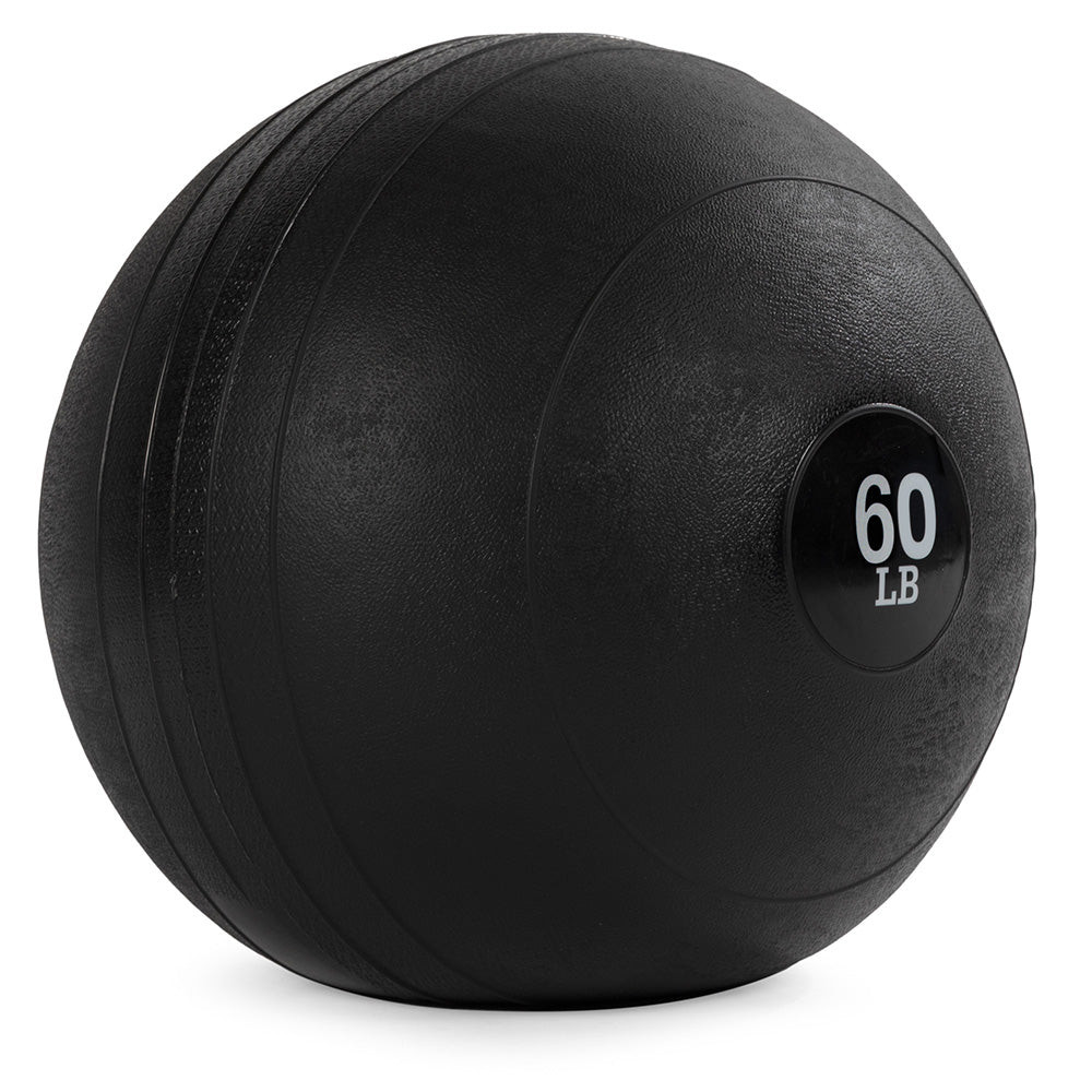 Titan Fitness 60 LB Rubber Slam Ball, Dead Weight Ball Absorbs Impact