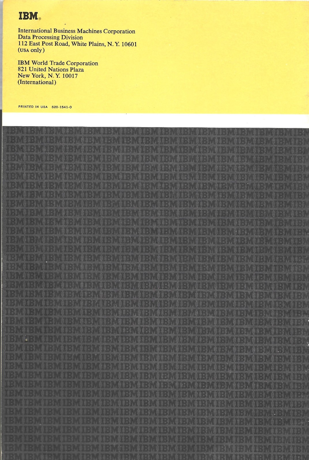Introducing...The Computer, Early IBM Marketing Pamphlet