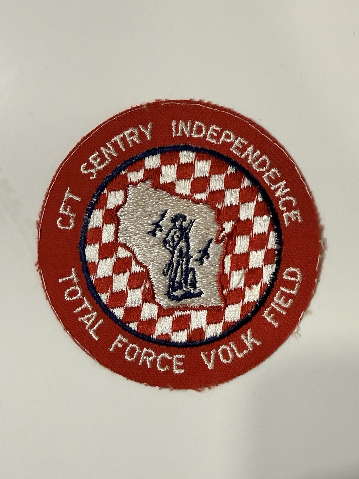 VGT USAF “CFT Sentry Independence Total Force Volk Field” Wisconsin ANG Patch